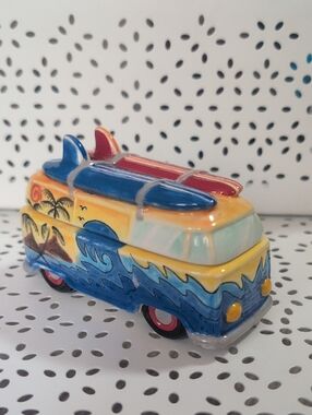 Surf Van Salt Pepper Shaker By Clay Art